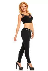 Dámské tregíny černé